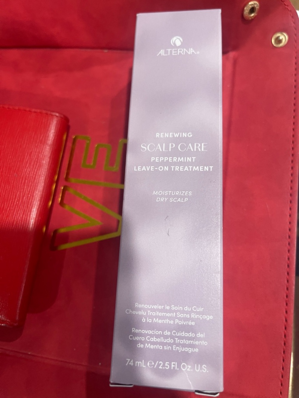 Alterna Renewing Scalp Care Peppermint Leave-On Treatment - Light Pink